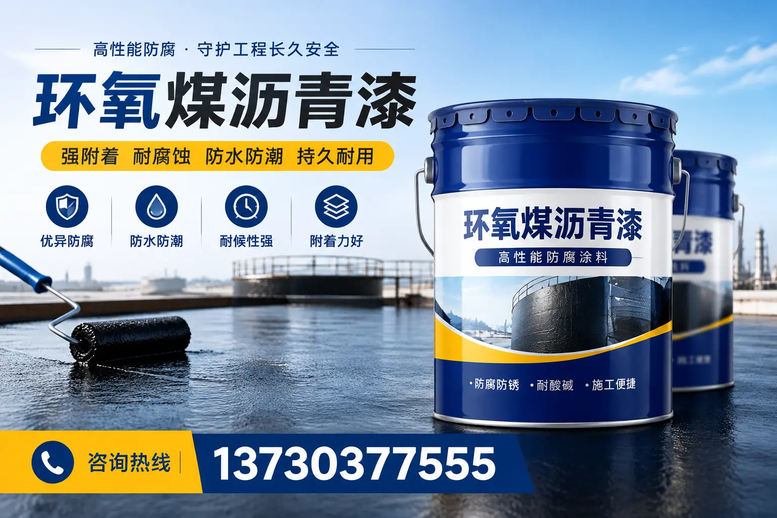 如何判断环氧煤沥青漆的质量?台州消费者指南